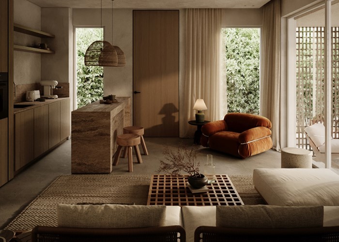 For sale 1 BR Chalet with private garden - 10